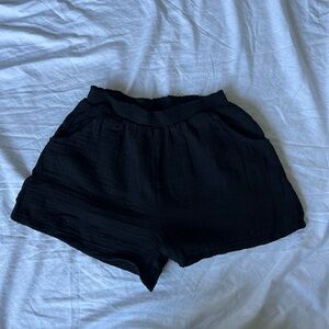 Old Navy Women's High Waist Black Shorts